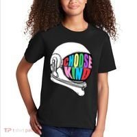 Anti-Bullying Choose Kind Astronaut Helmet Kids T-Shirt thumb 2