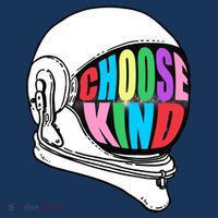 Anti-Bullying Choose Kind Astronaut Helmet Kids T-Shirt thumb 4