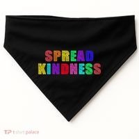 Anti-Bullying Spread Kindness Love Peace USA-Made Doggie Bandana thumb 0