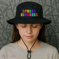 Anti-Bullying Spread Kindness Love Peace Bucket Hat thumb 3
