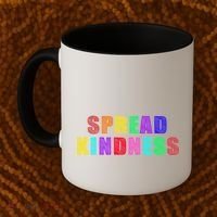 Anti-Bullying Spread Kindness Love Peace Coffee Mug thumb 2