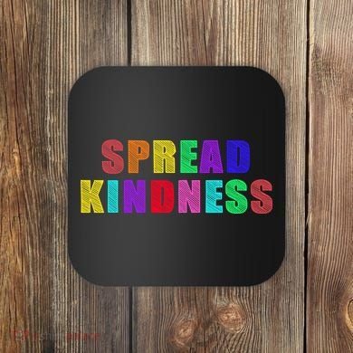 Anti-Bullying Spread Kindness Love Peace Coaster