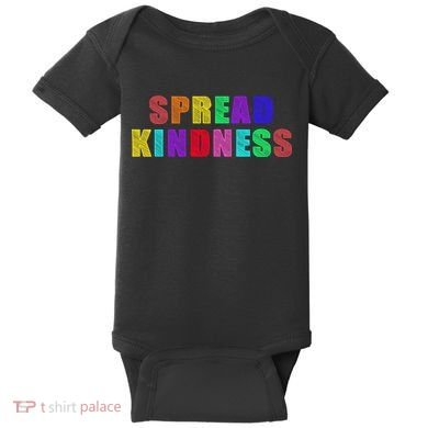 Anti-Bullying Spread Kindness Love Peace Baby Bodysuit