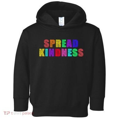 Anti-Bullying Spread Kindness Love Peace Toddler Hoodie