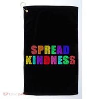 Anti-Bullying Spread Kindness Love Peace Golf Towel thumb 0