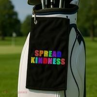 Anti-Bullying Spread Kindness Love Peace Golf Towel thumb 2