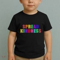 Anti-Bullying Spread Kindness Love Peace Toddler T-Shirt thumb 2