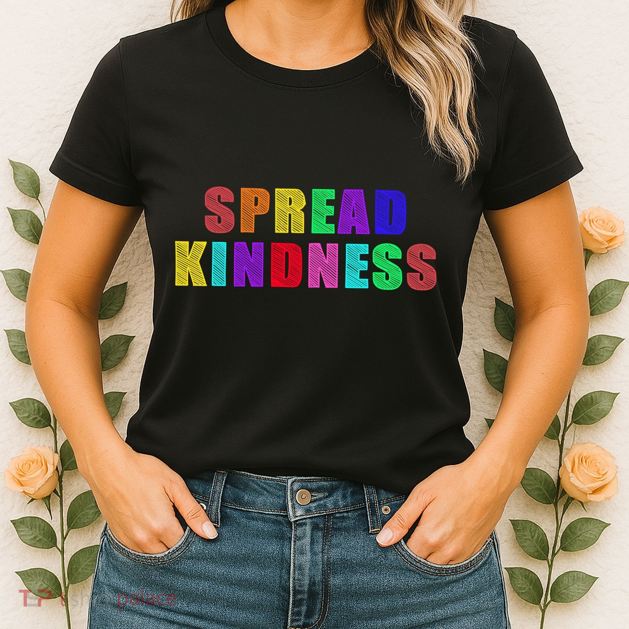 Anti-Bullying Spread Kindness Love Peace Women's T-Shirt
