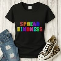 Anti-Bullying Spread Kindness Love Peace Women's T-Shirt thumb 3