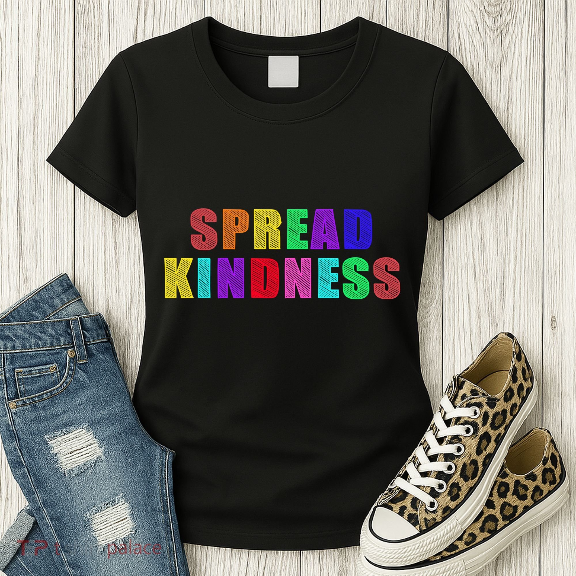 Anti-Bullying Spread Kindness Love Peace Women's T-Shirt