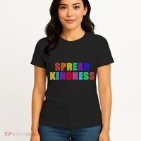 Anti-Bullying Spread Kindness Love Peace Women's T-Shirt thumb 4