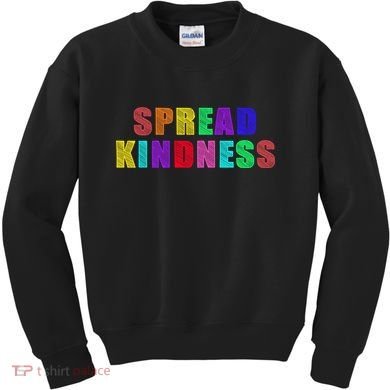 Anti-Bullying Spread Kindness Love Peace Kids Sweatshirt