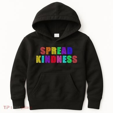 Anti-Bullying Spread Kindness Love Peace Kids Hoodie