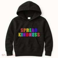 Anti-Bullying Spread Kindness Love Peace Kids Hoodie thumb 0
