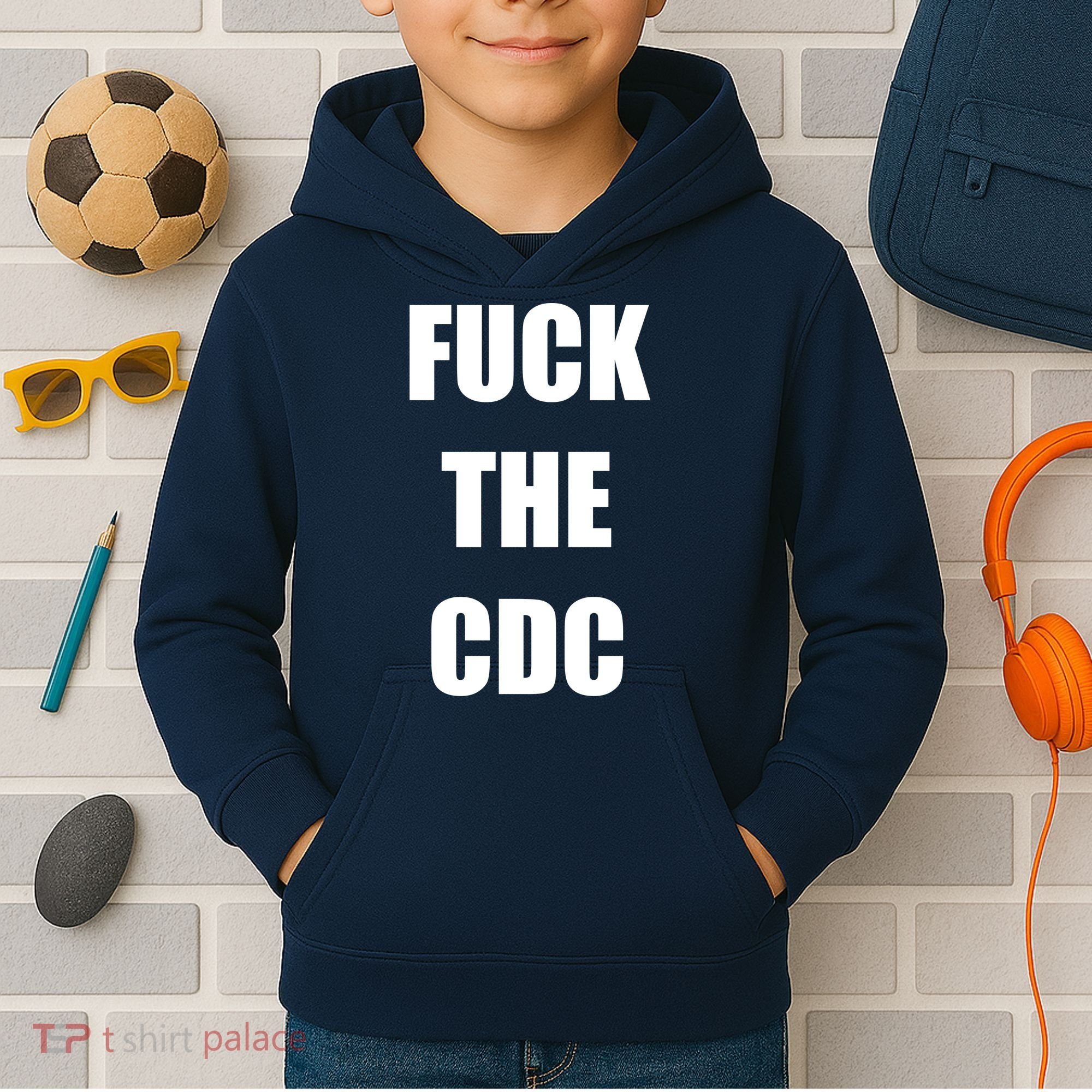 Anti CDC Kids Hoodie
