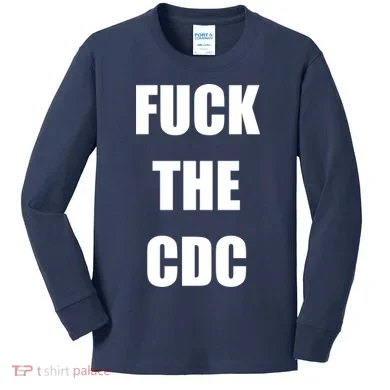 Anti CDC Kids Long Sleeve Shirt