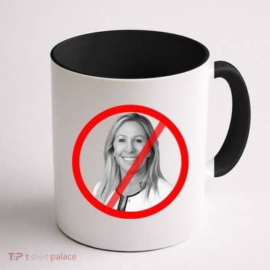 Anti Marjorie Taylor Greene MTG Coffee Mug back