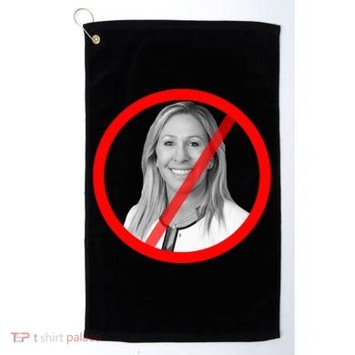 Anti Marjorie Taylor Greene MTG Golf Towel