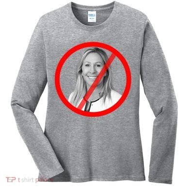 Anti Marjorie Taylor Greene MTG Women's Long Sleeve Shirt