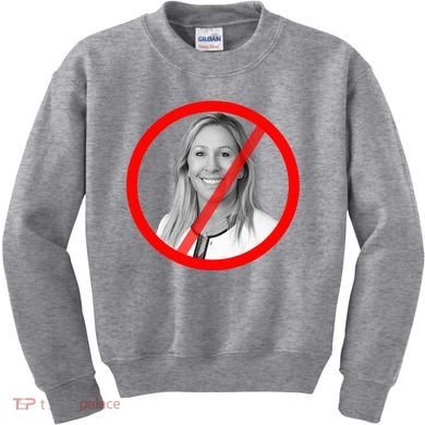 Anti Marjorie Taylor Greene MTG Kids Sweatshirt
