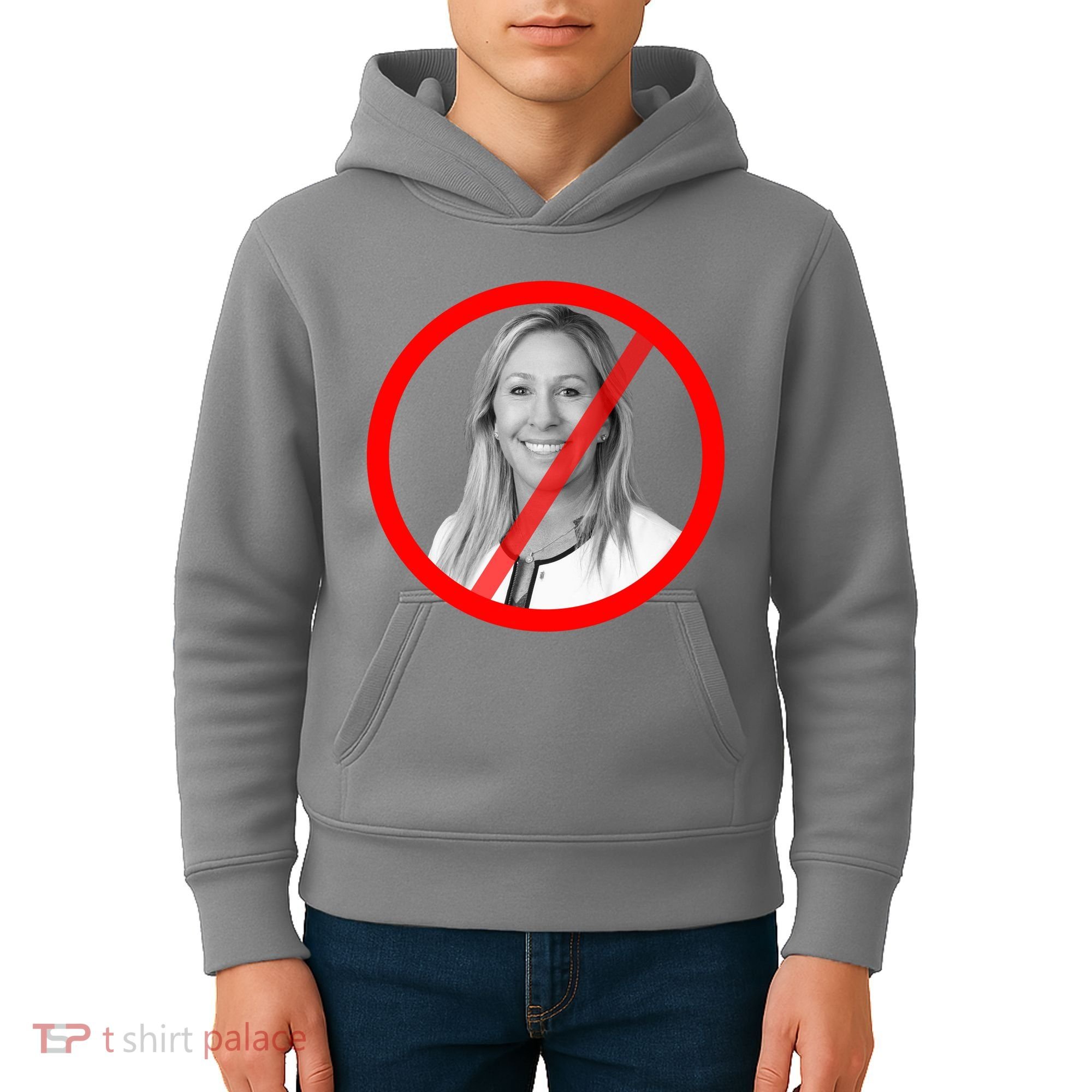 Anti Marjorie Taylor Greene MTG Kids Hoodie