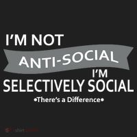 Anti-Social Funny Sarcastic Meme Beanie thumb 2