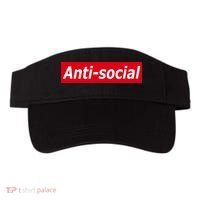 Anti-Social Red Box Logo Visor thumb 0