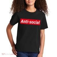 Anti-Social Red Box Logo Kids T-Shirt thumb 2