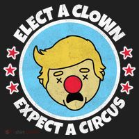 Anti Trump Elect A Clown Expect A Circus Hat thumb 2