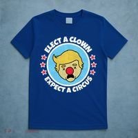 Anti Trump Elect A Clown Expect A Circus T-Shirt thumb 5