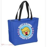 Anti Trump Elect A Clown Expect A Circus Tote Bag thumb 2