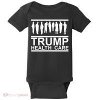 Anti Trump Health Care Baby Bodysuit thumb 0