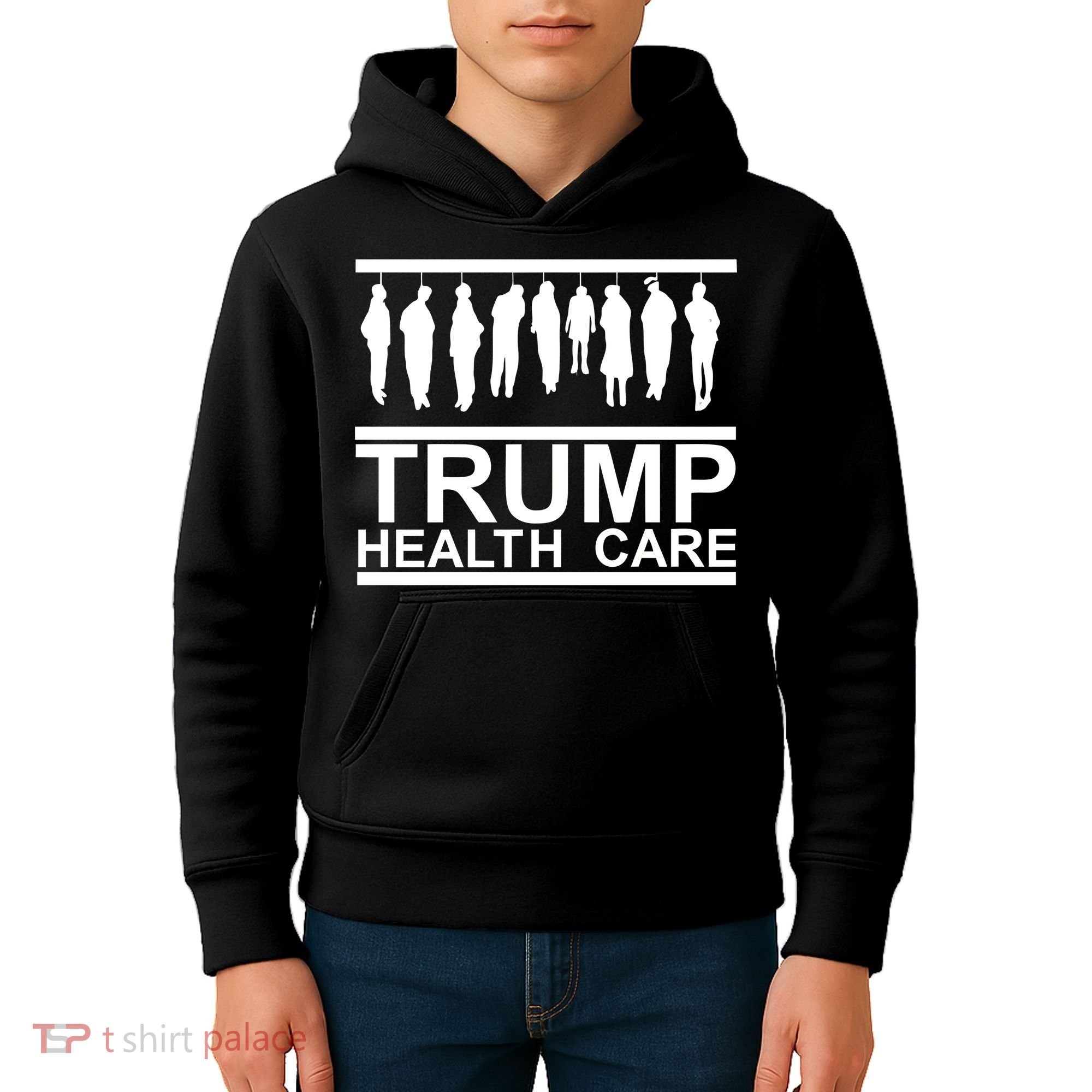 Anti Trump Health Care Kids Hoodie