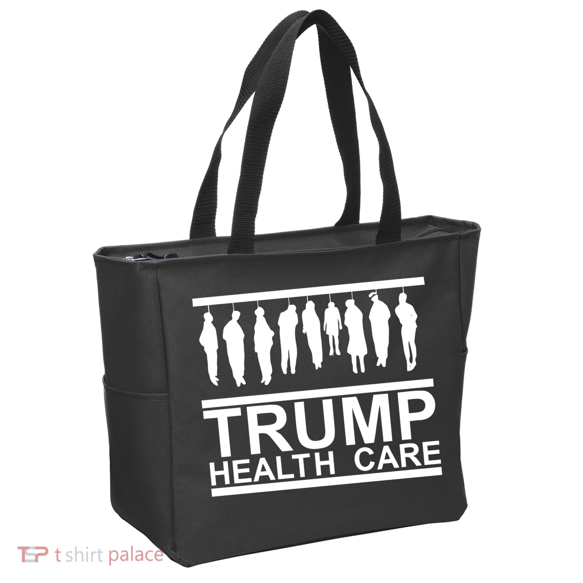 Anti Trump Health Care Tote Bag