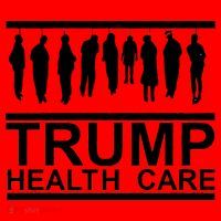 Anti Trump Health Care Santa Hat thumb 1