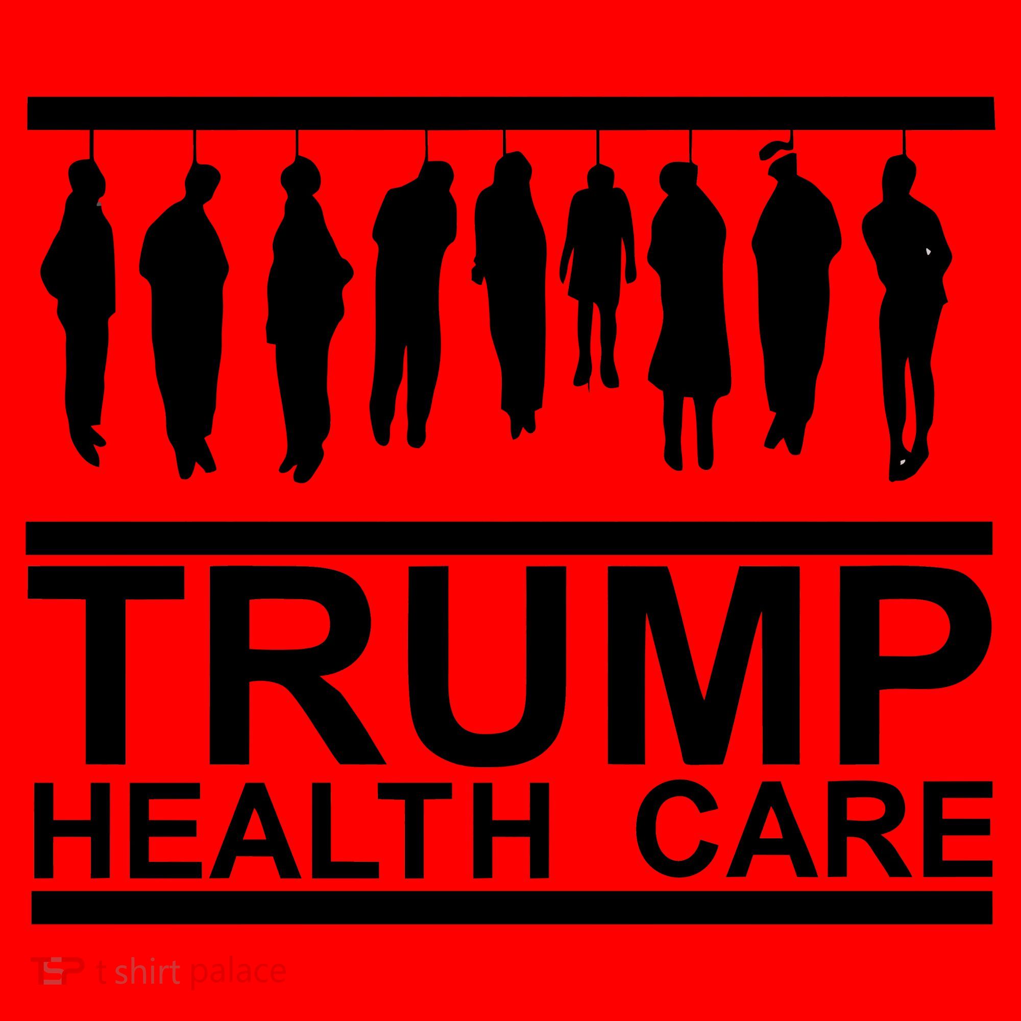 Anti Trump Health Care Santa Hat