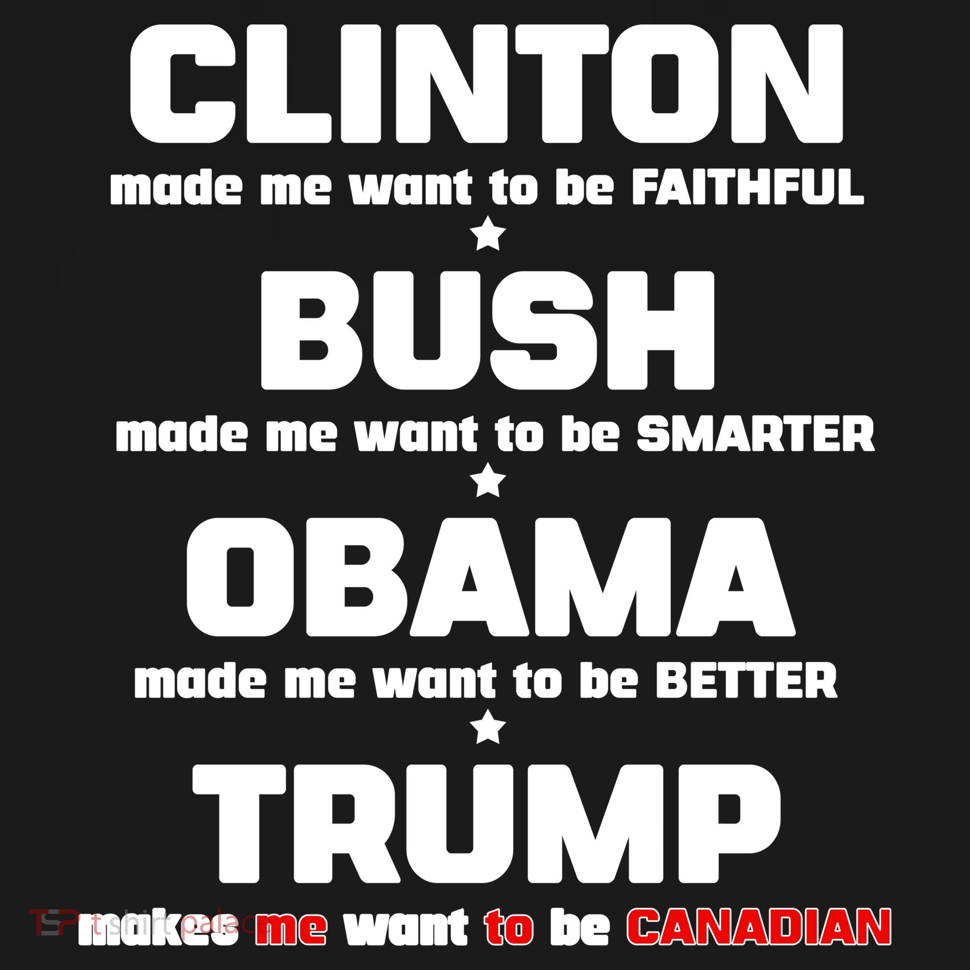 Anti Trump Makes Me Want To Be Canadian Backpack