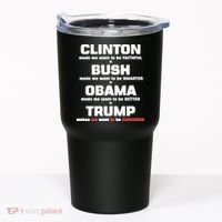 Anti Trump Makes Me Want To Be Canadian Tumbler thumb 0