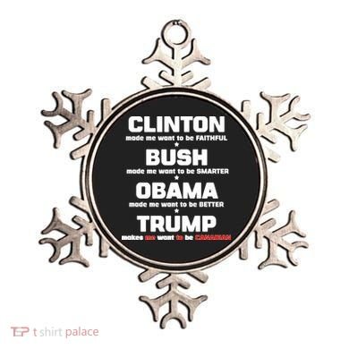 Anti Trump Makes Me Want To Be Canadian Ornament