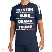 Anti Trump Makes Me Want To Be Canadian Sport-Tek Competitor United Soccer Jersey thumb 0
