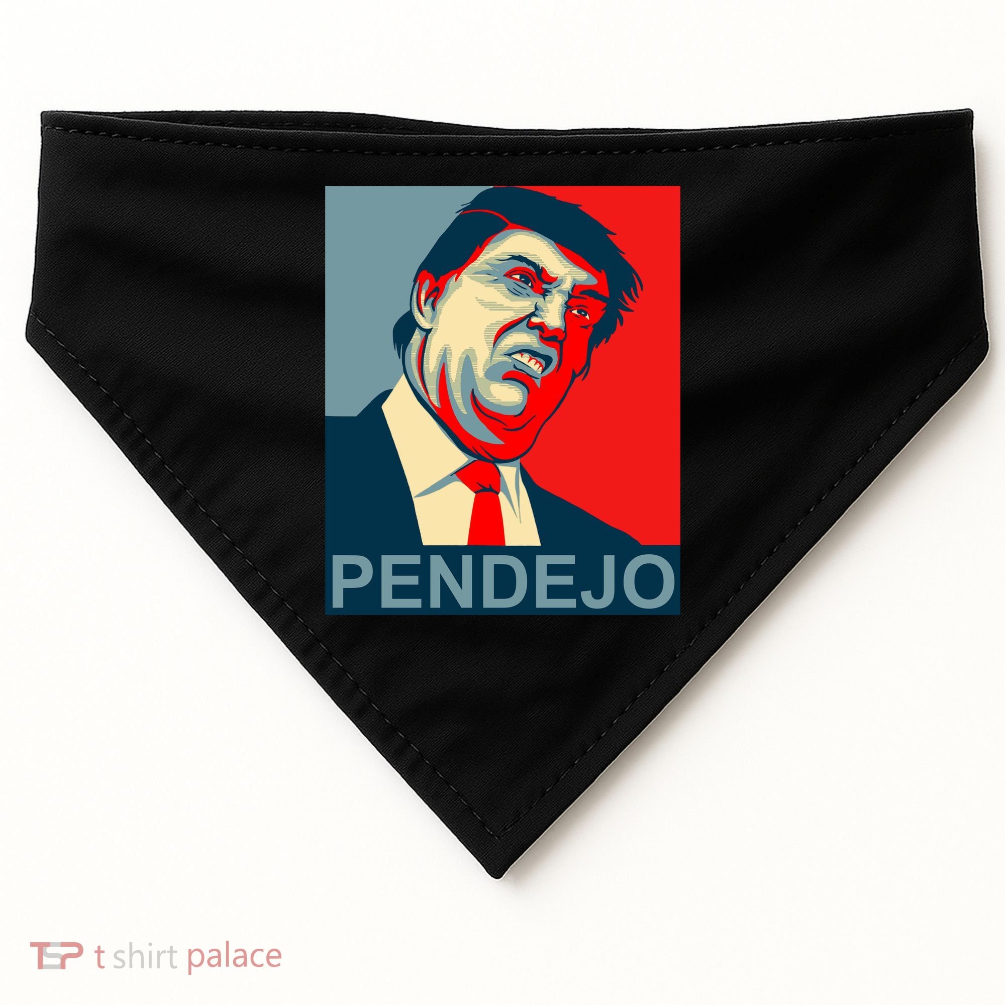 Anti Trump Pendejo Never Trump Not My President USA-Made Doggie Bandana
