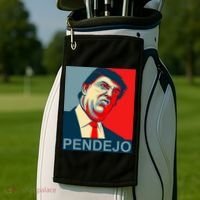 Anti Trump Pendejo Never Trump Not My President Golf Towel thumb 2