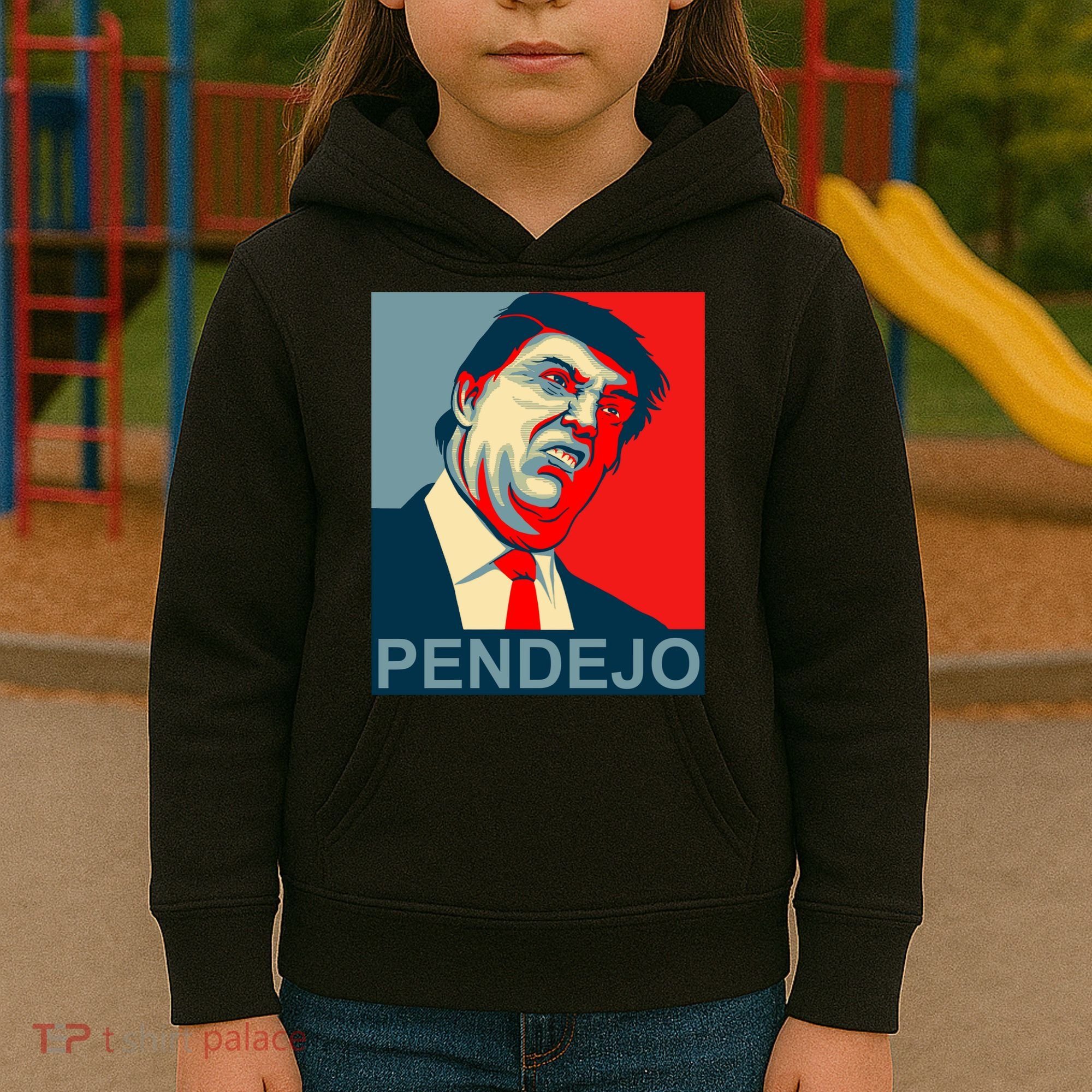 Anti Trump Pendejo Never Trump Not My President Kids Hoodie