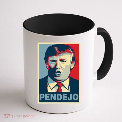 Anti Trump Pendejo Poster Not My President Coffee Mug back