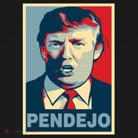 Anti Trump Pendejo Poster Not My President Ornament thumb 1