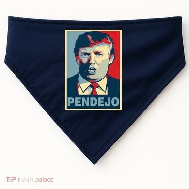 Anti Trump Pendejo Poster Not My President USA-Made Doggie Bandana