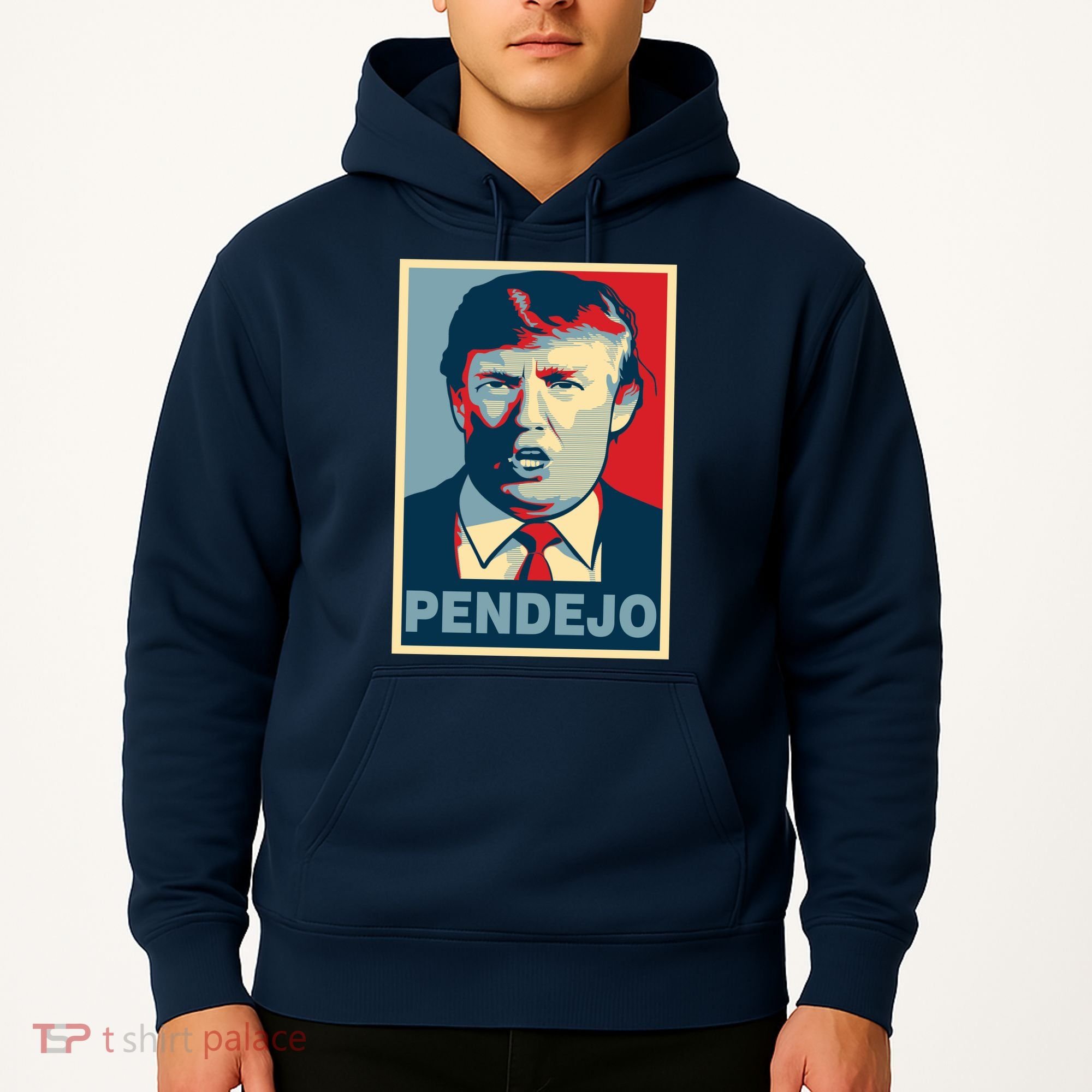Anti Trump Pendejo Poster Not My President Hoodie