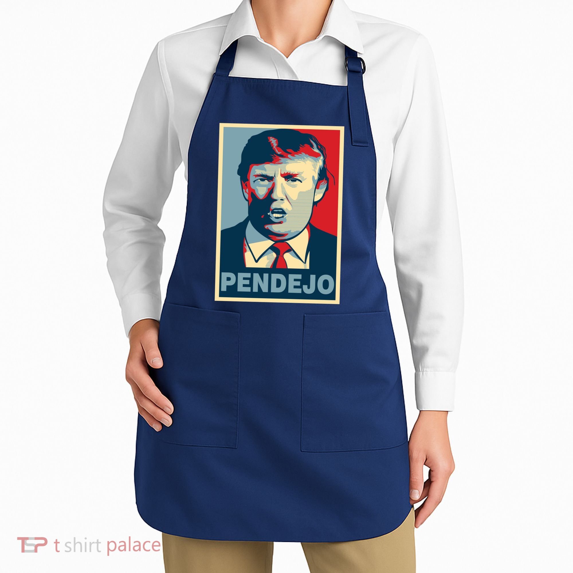 Anti Trump Pendejo Poster Not My President Apron