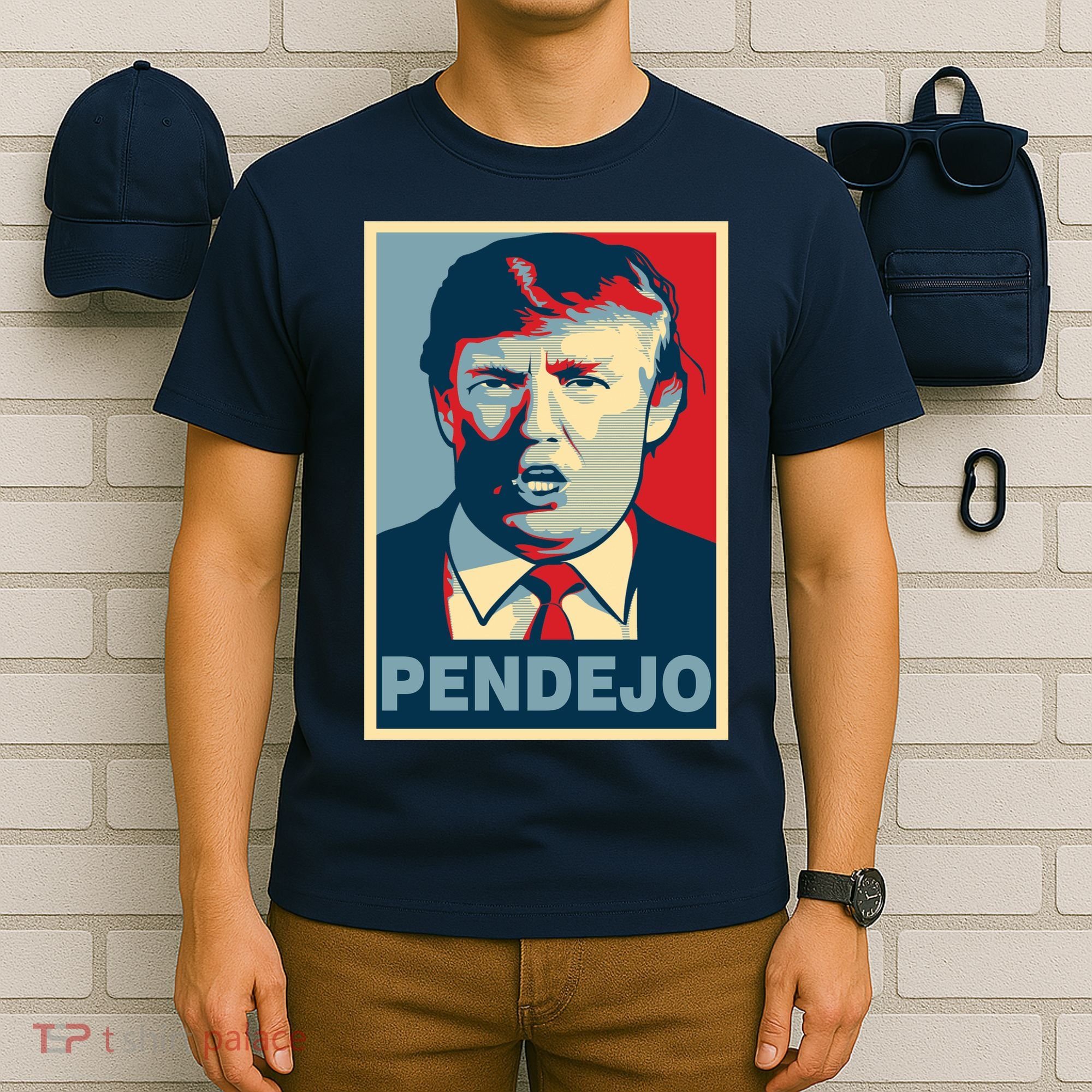 Anti Trump Pendejo Poster Not My President T-Shirt