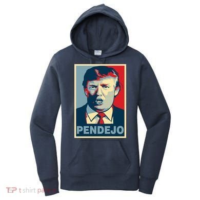 Anti Trump Pendejo Poster Not My President Women's Hoodie